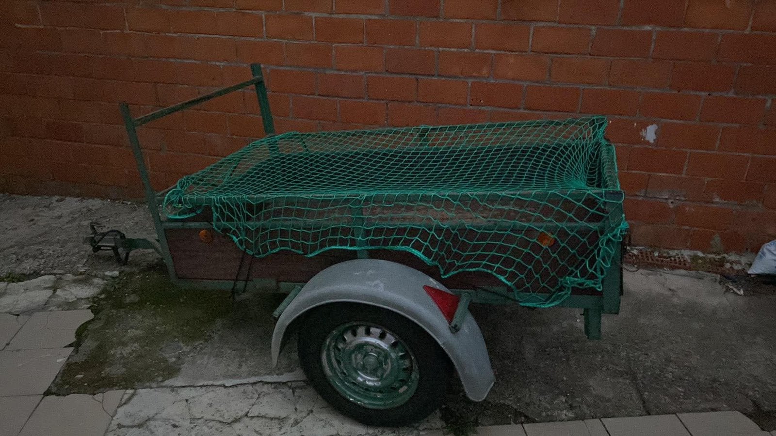 Aanhangwagen, Ophalen, Gebruikt