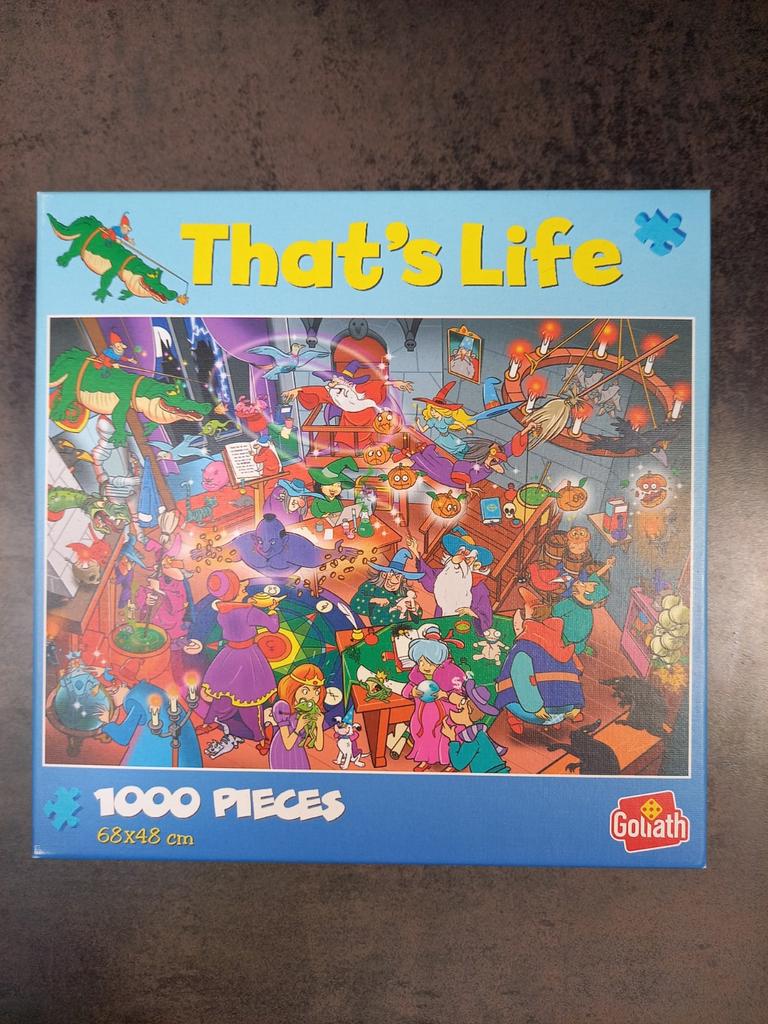 Puzzle That's Life - 1000 pièces, Enlèvement, Comme neuf, Puzzle
