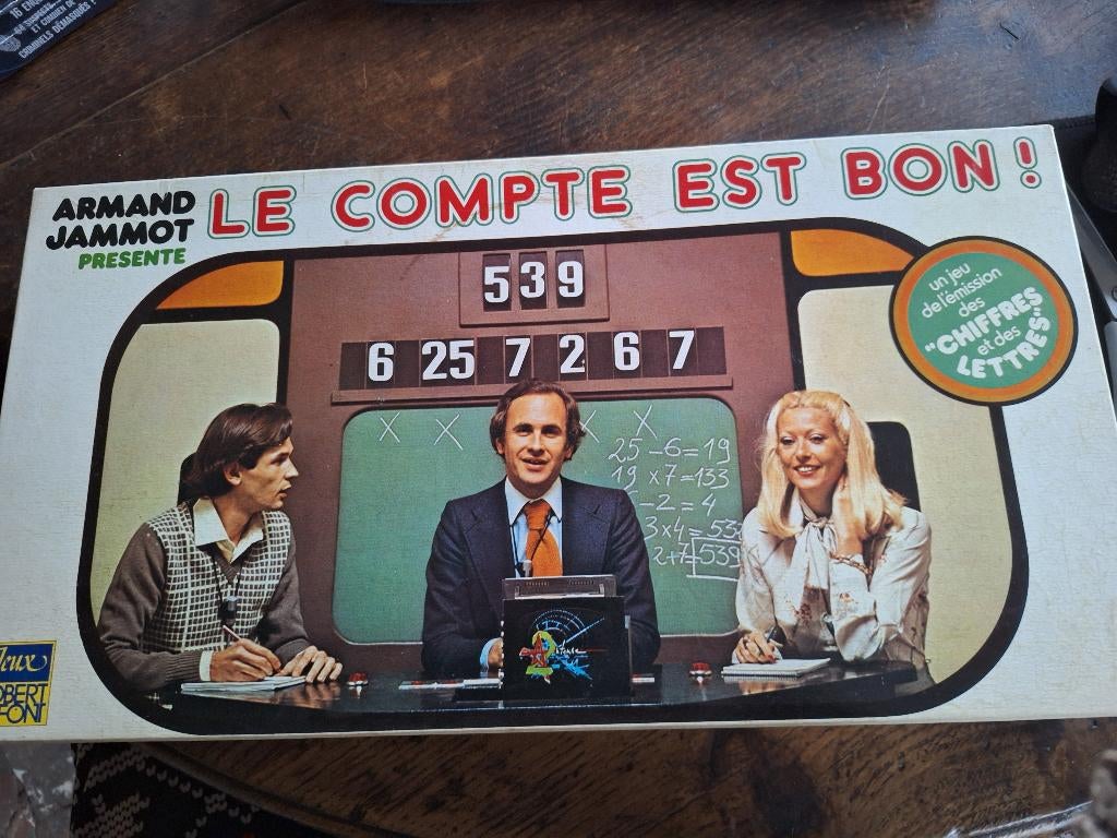 LE COMPTE EST BON !, Trois ou quatre joueurs, Enlèvement ou Envoi, Utilisé, ROBERT LAFFONT