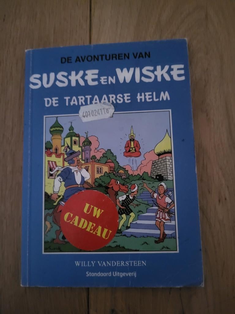 Suske en Wiske - De Tartaarse helm, Boeken, Stripverhalen, Gelezen, Willy Vandersteen, Eén stripboek, Ophalen of Verzenden