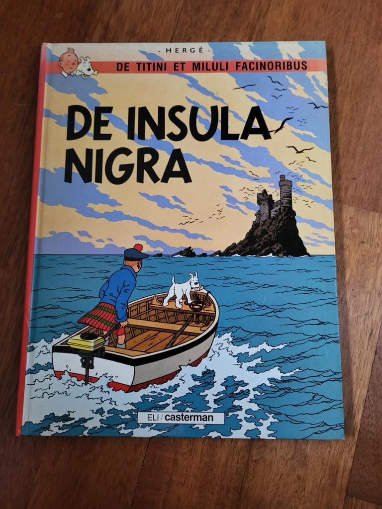 Tintin Tintin De Insula Nigra Latin, Livres, Enlèvement ou Envoi