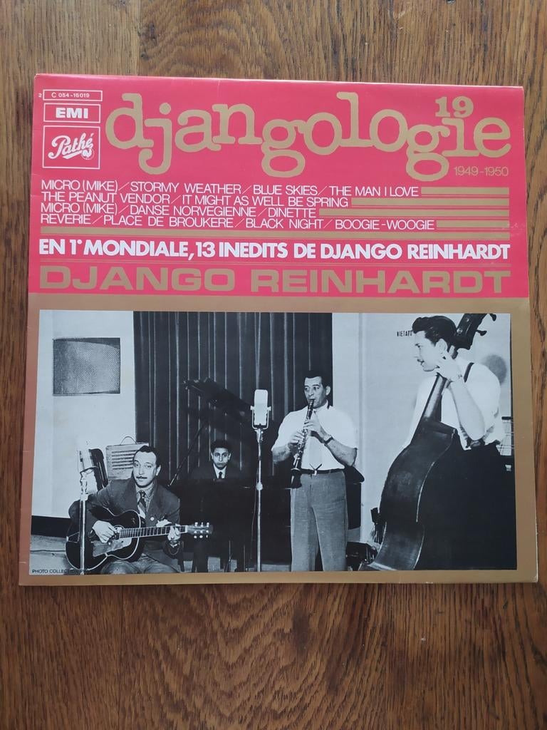 33 T vinyl Django Reinhardt, Cd's en Dvd's, Overige formaten, Ophalen of Verzenden, Zo goed als nieuw, 1940 tot 1960