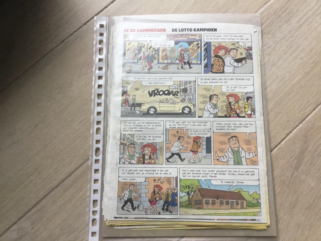 Volledig verhaal van FC De kampioenen uit de krant, Une BD, Enlèvement ou Envoi, Neuf, Hec Leemans