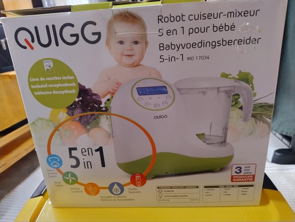 Machine à aliments pour bébés Quigg, Enlèvement ou Envoi