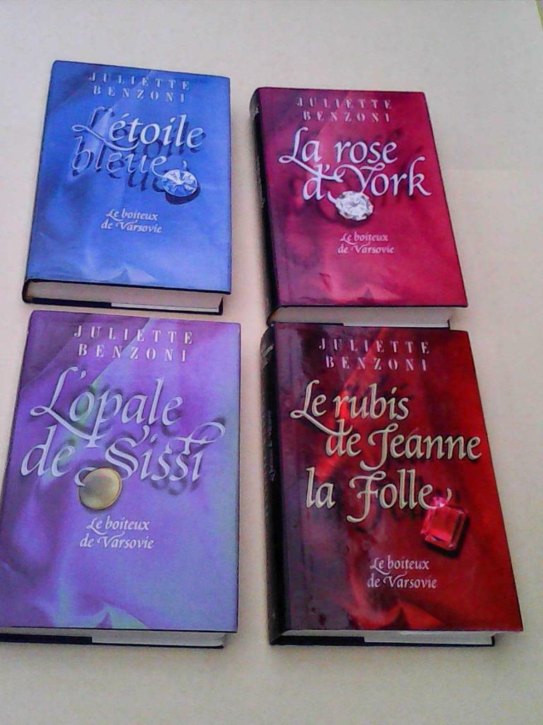 Le boiteux de Varsovie ( 4 livres) de Juliette Benzoni, Livres, Romans, Comme neuf, Europe autre, Enlèvement