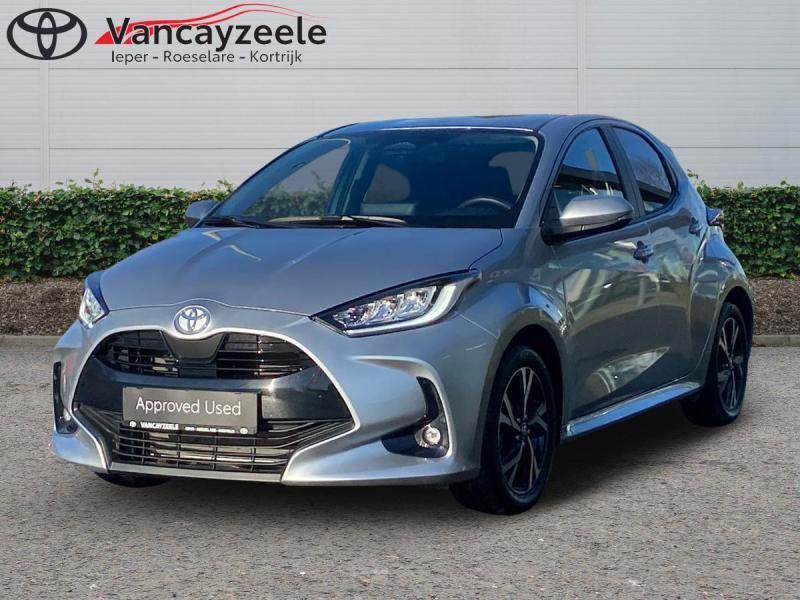 Toyota Yaris Teamplayer+cam+DAB+carplay+androidauto, Auto's, Overige kleuren, 116 pk, Hybride Elektrisch/Benzine, Yaris