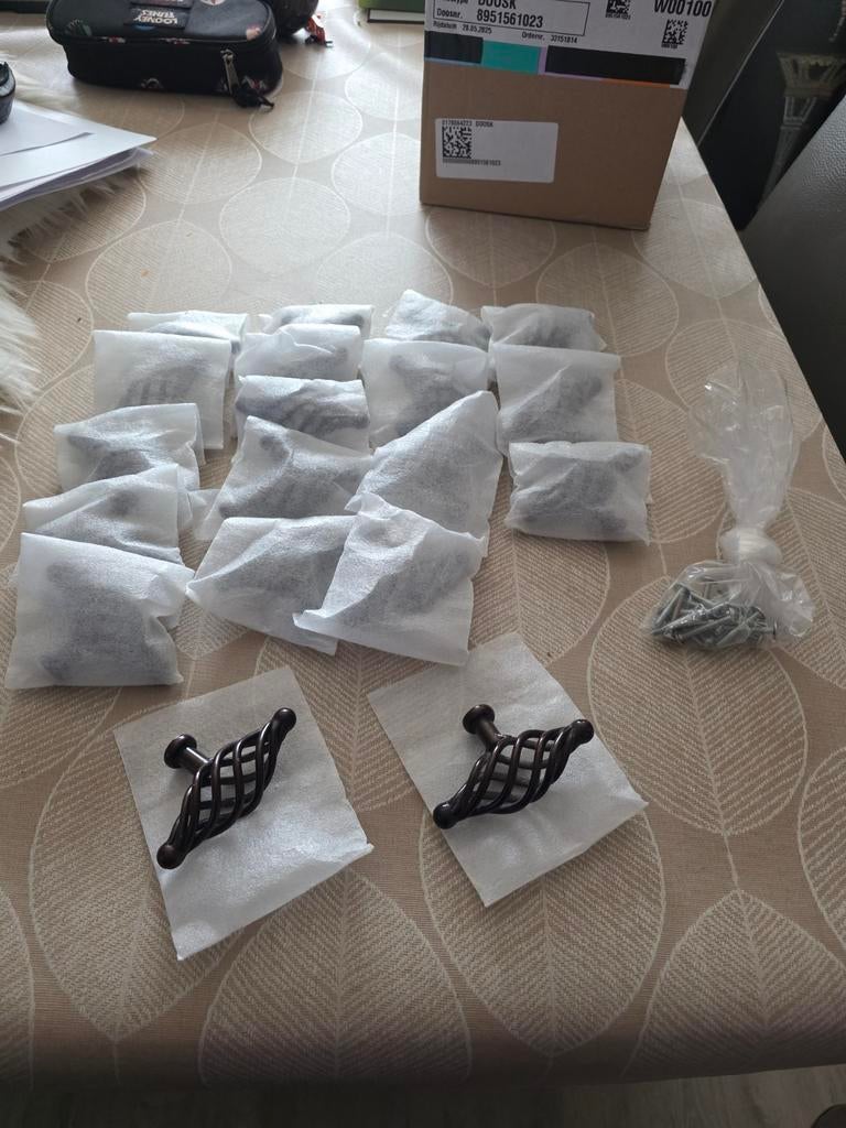 Handgrepen keuken, Enlèvement