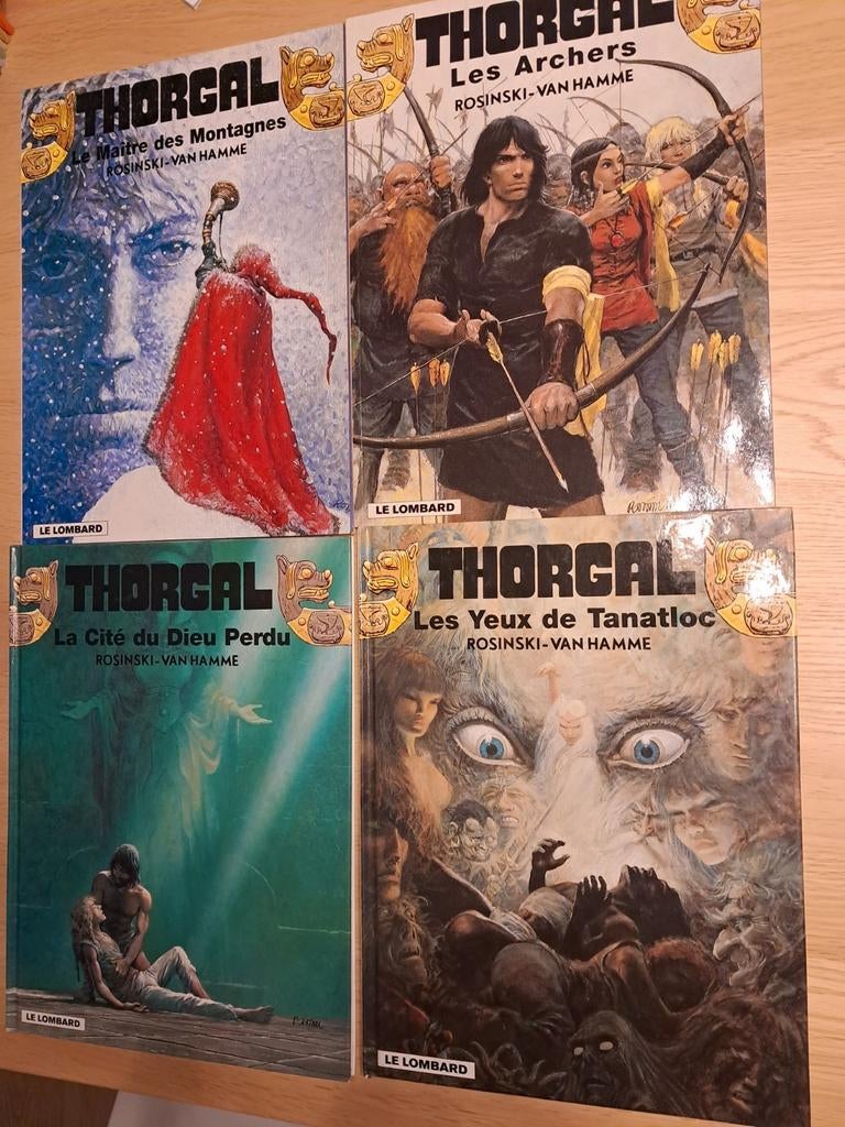 BD divers: Thorgal, Bilal, Sasmira, Issunboshi, Enlèvement
