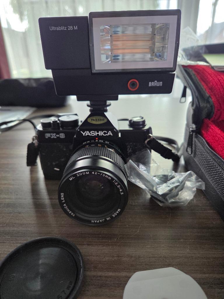Yashica FX-3 camera, Enlèvement, Utilisé, Reflex miroir, Autres Marques