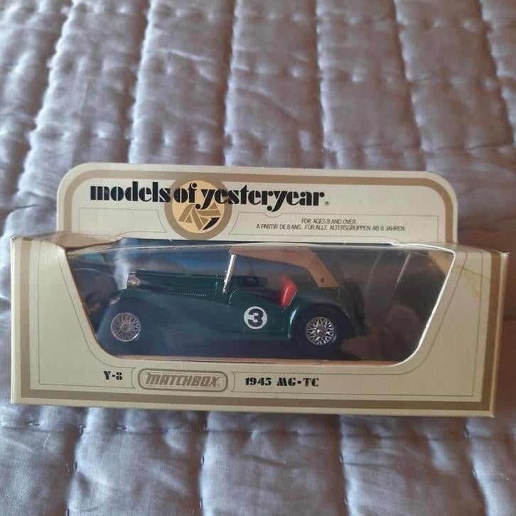 MATCHBOX Y8 MOYY : MG TC 1945 *NEW*, Ophalen, Nieuw, Auto, Matchbox