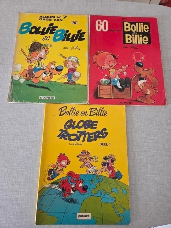 3 x Bollie en Billie, Boeken, Stripverhalen, Gelezen, Ophalen of Verzenden, Dupuis, Meerdere stripboeken
