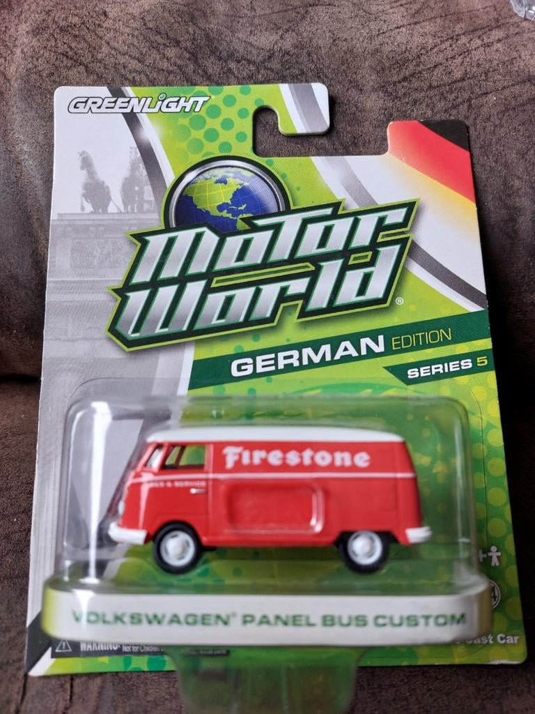 greenlight vw panel bus custom firestone, Ophalen of Verzenden, Nieuw, Auto, Overige merken