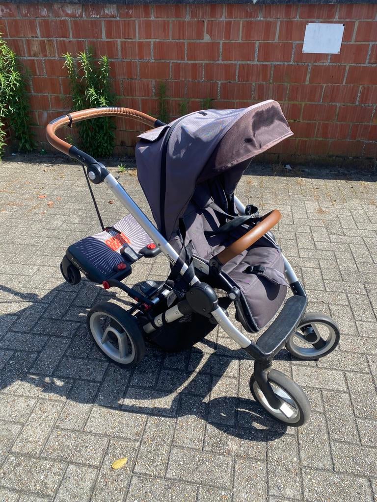 Mutsy Urban Nomad buggy met buggyboard, Enlèvement, Utilisé, Autres marques, Protection de pluie