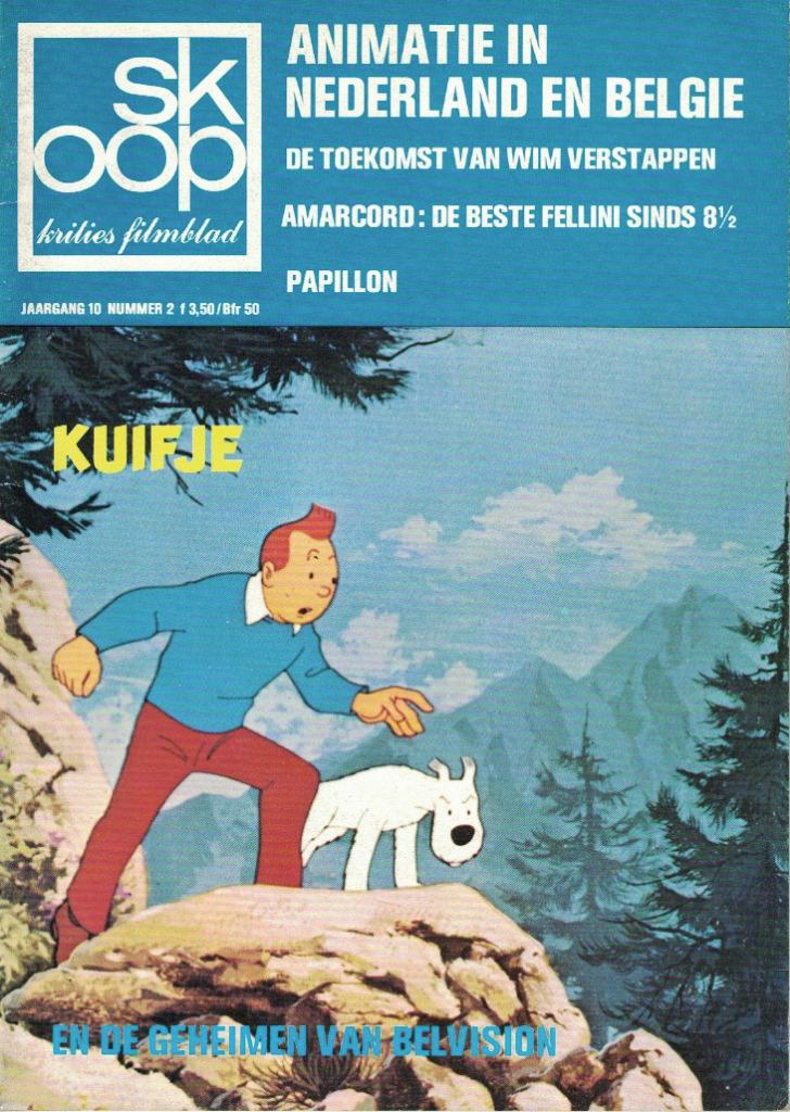 kuifje - magazine SKOOP 40p. - Mei 1974, Enlèvement ou Envoi, Tintin, Comme neuf, Livre ou Jeu