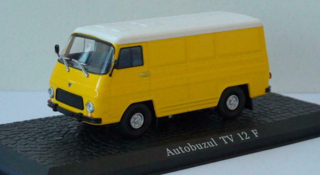 AUTOBUZUL TV 12F (ROEMENI) ATLAS IXO DDR NUTZFAHRZEUGE 1:43, Ophalen of Verzenden, Nieuw, Bus of Vrachtwagen, Overige merken