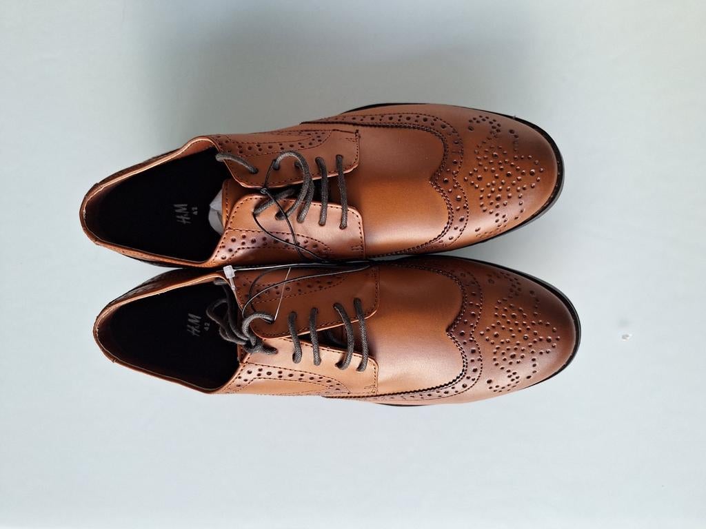 Nieuwe bruine geklede schoenen, maat 42, Ophalen, Nieuw