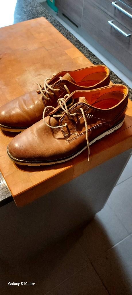 Heren schoenen  maat 45, Ophalen, Andere, Bruin, Zo goed als nieuw