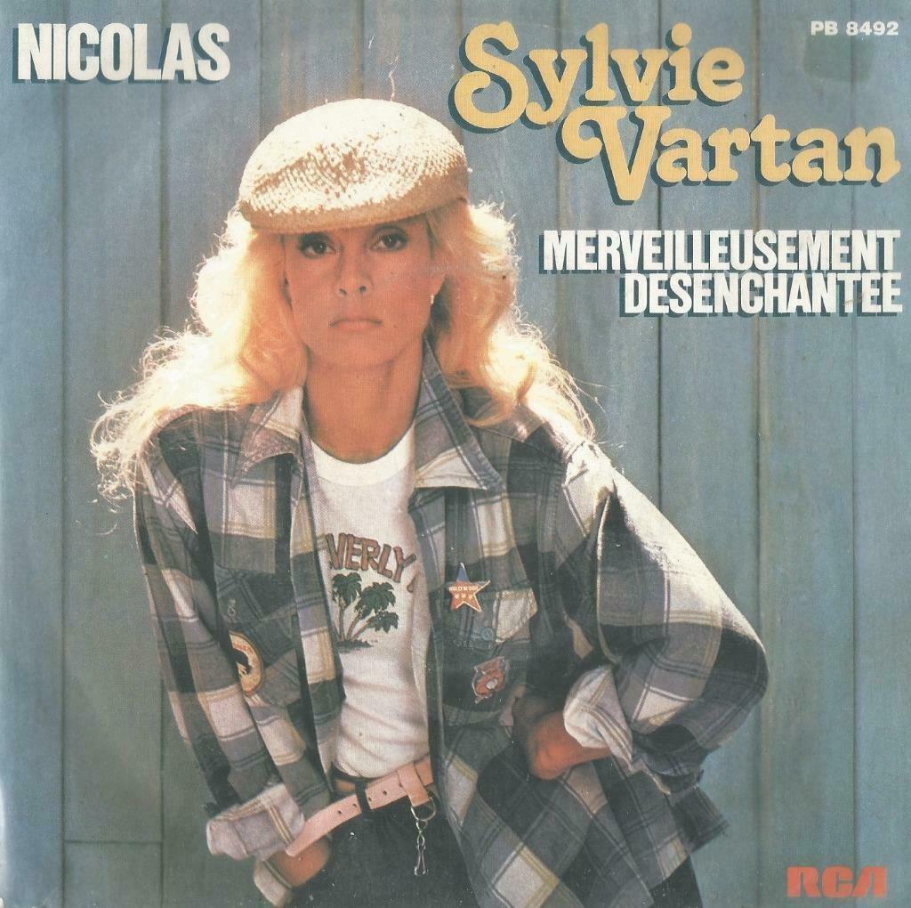 Sylvie Vartan – Nicolas / Merveilleusement desenchantee -, Enlèvement ou Envoi, Utilisé, Pop