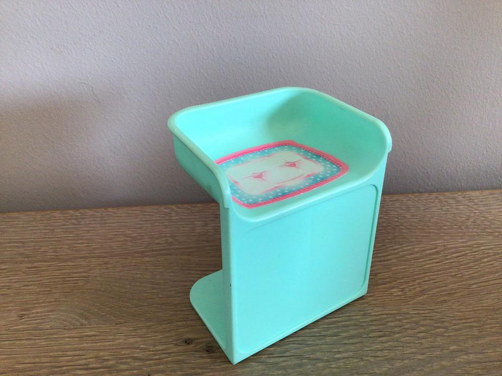 Vintage Barbie stoel uit mobilhome, 1996, Ophalen of Verzenden, Zo goed als nieuw
