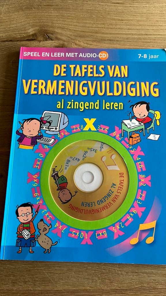 De tafels van vermenigvuldiging al zingend leren, Ophalen