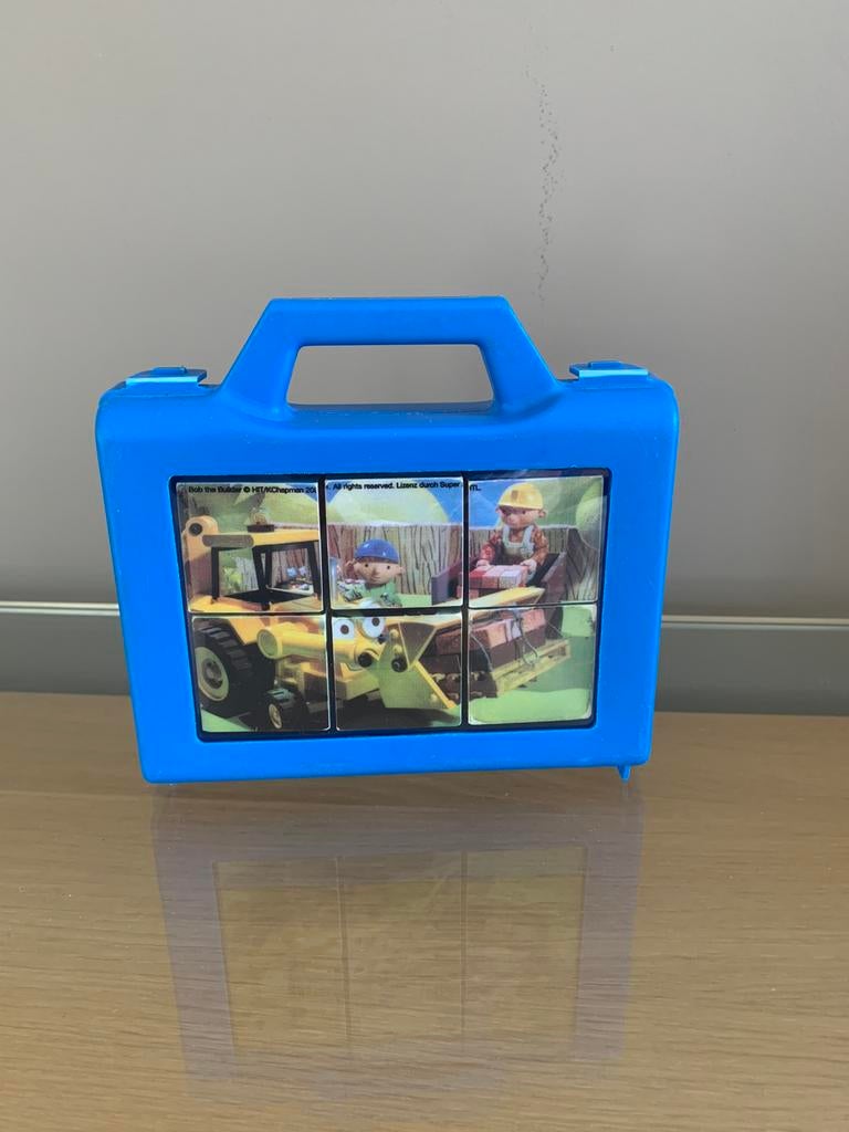 Ravenburger blokken puzzel Bob De Bouwer in handig koffertje, Kinderen en Baby's, Speelgoed | Kinderpuzzels, Ophalen, Minder dan 10 stukjes