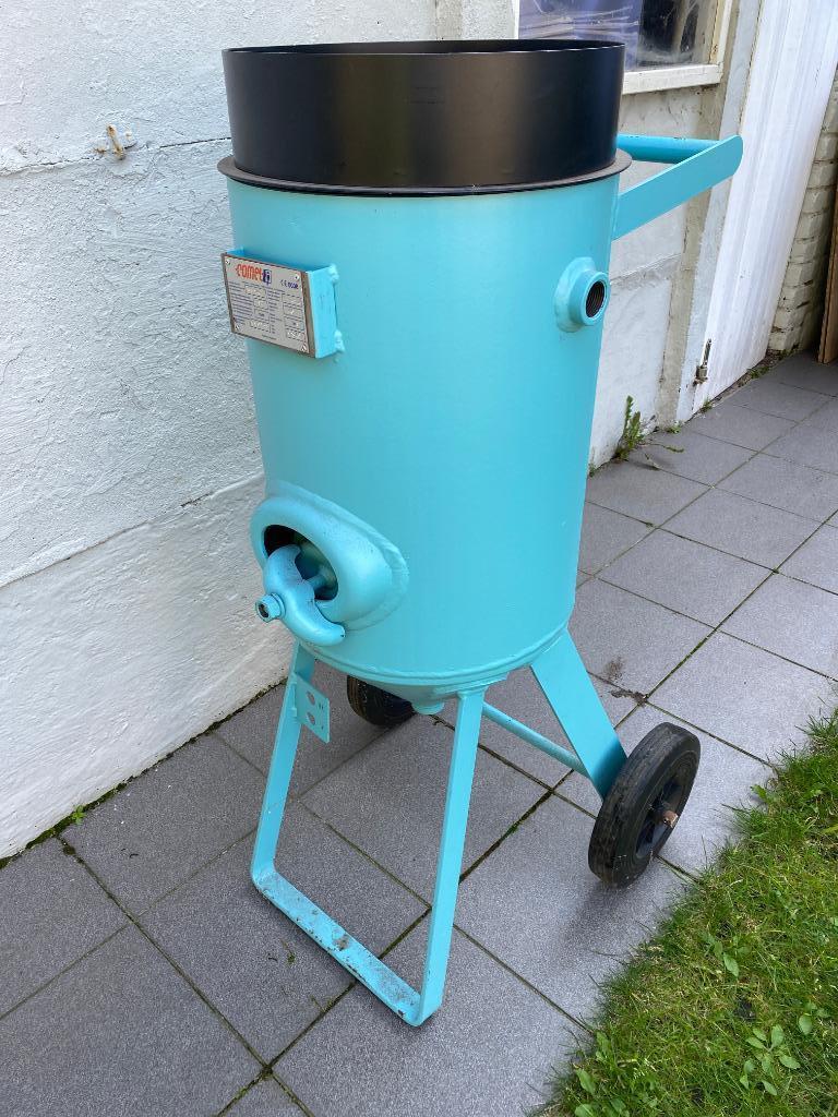 zandstraalketel straalketel ketel zandstralen luchtgommen, Doe-het-zelf en Bouw, Ophalen, Nieuw