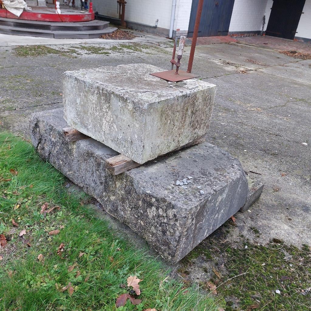 blok witsteen, Antiek en Kunst, Ophalen