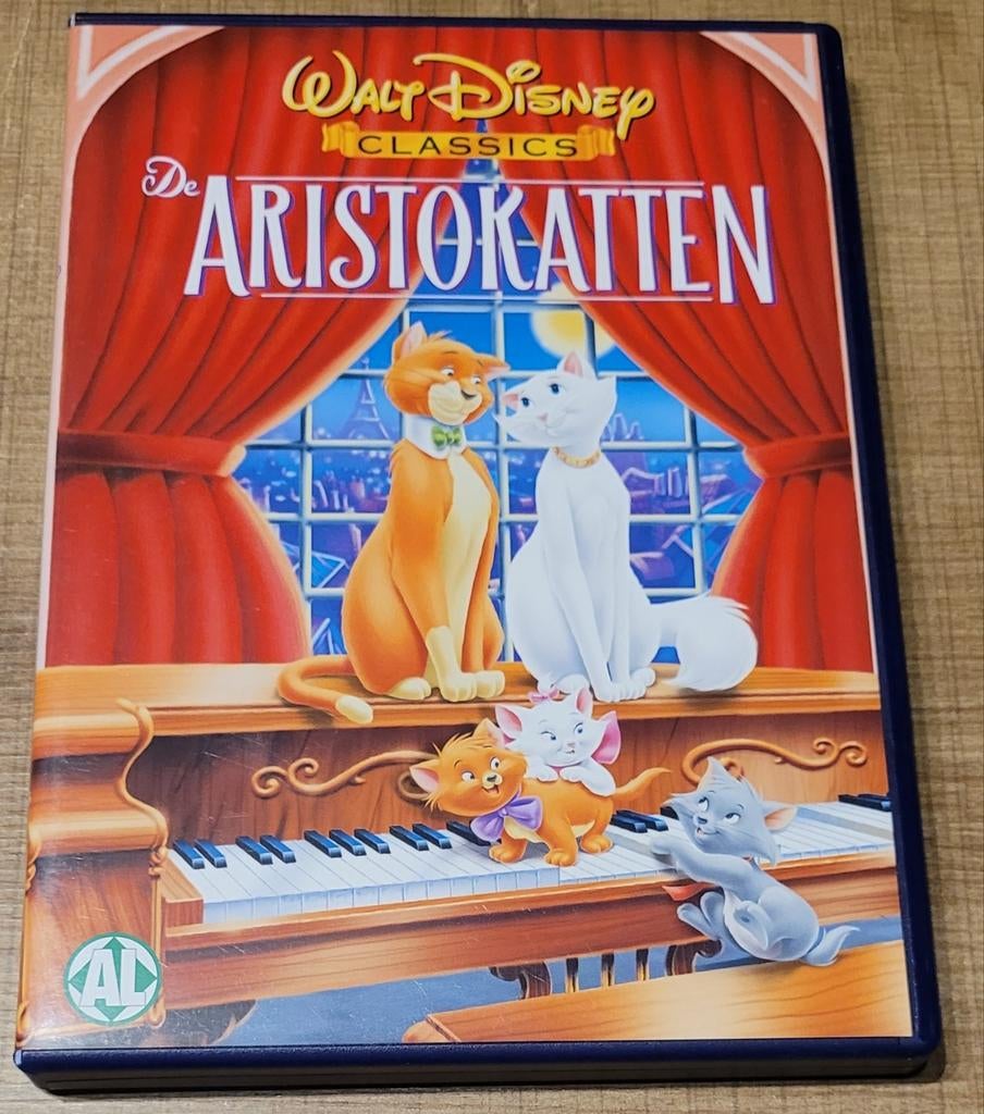 De Aristokatten, Cd's en Dvd's, Tekenfilm, Ophalen of Verzenden, Zo goed als nieuw, Alle leeftijden