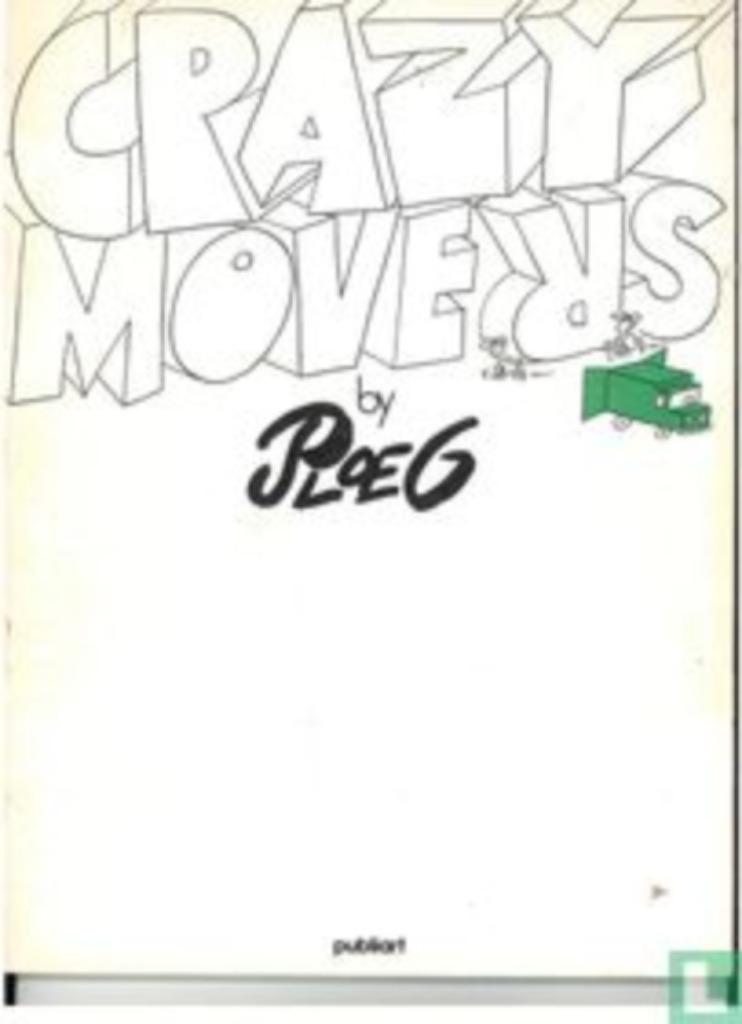 Crazy movers Ploeg, Eén stripboek, Ophalen of Verzenden, Gelezen