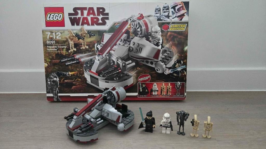 LEGO Star Wars lot – Battle Packs & voertuigen (retired), Ophalen, Gebruikt, Complete set, Lego