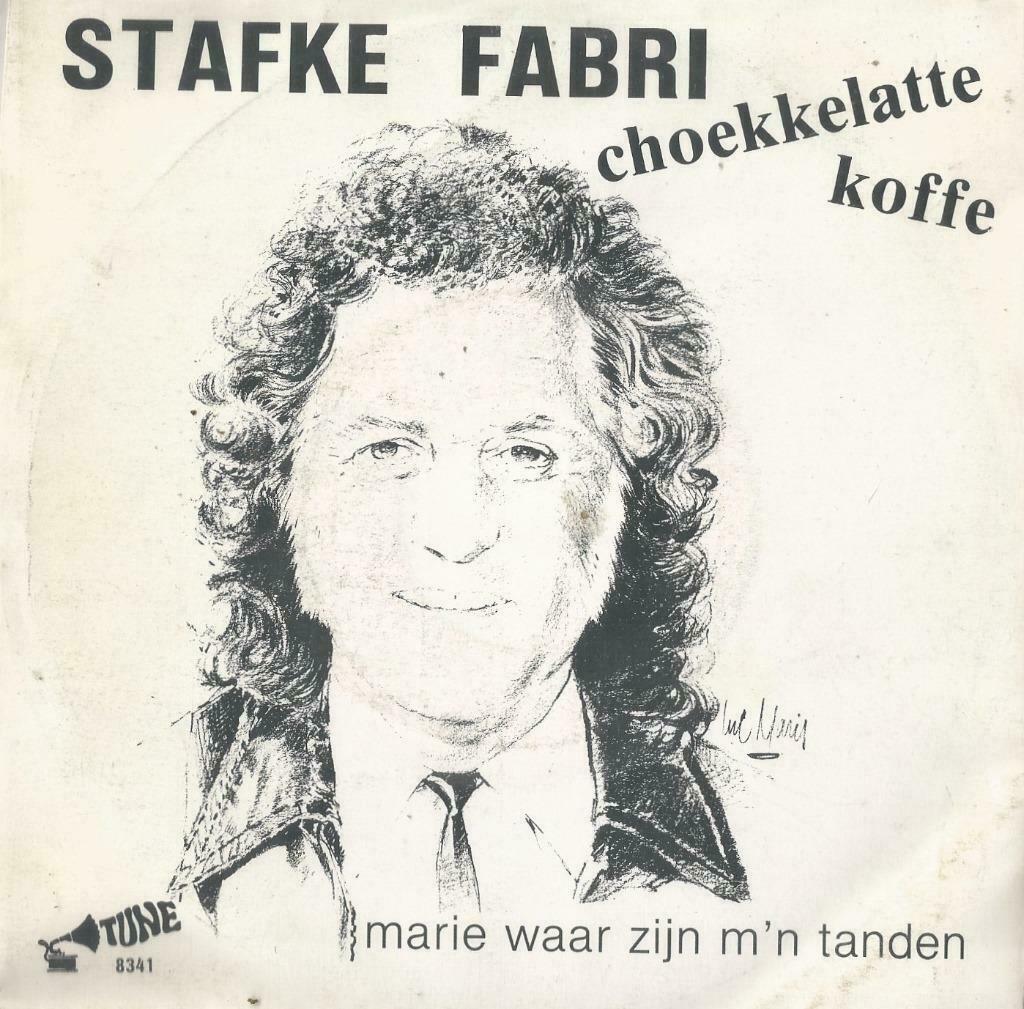 Stafke Fabri – Choekkelatte koffie / Marie waar zijn m’n tan, Enlèvement ou Envoi, Utilisé, En néerlandais