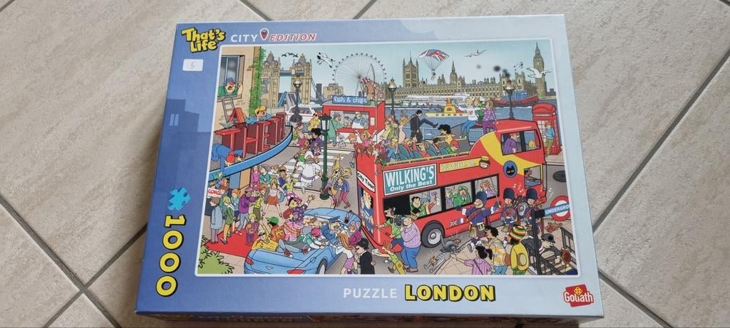 Puzzel Thats life London, Ophalen of Verzenden, Zo goed als nieuw