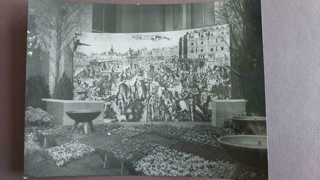 Echte foto's Floraliën Gent 1960. Stempel Historisch documen, Ophalen of Verzenden
