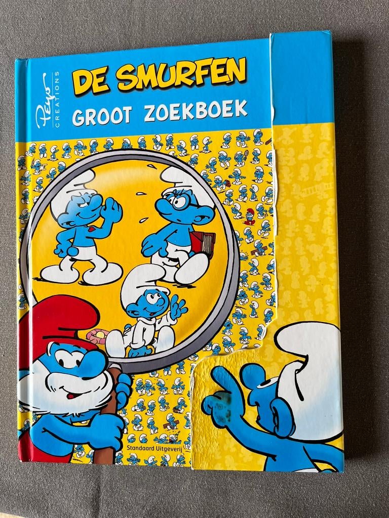 Smurfen groot zoekboek, Boeken, Ophalen