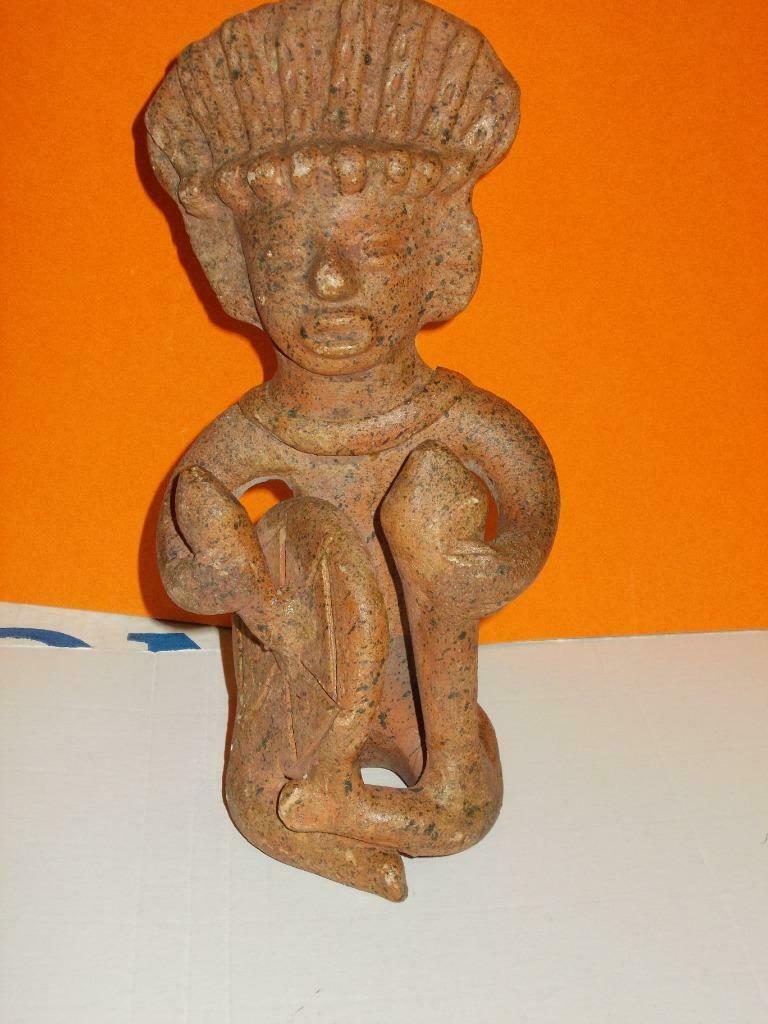 Azteken Oude Kunst.Mexico.Terra Cotta, Antiek en Kunst, Ophalen of Verzenden