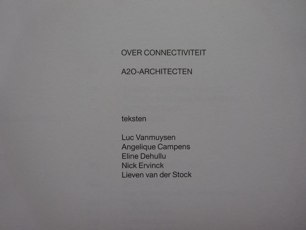 Nick Ervinck /signed/ in a20-architecten / over connectivite, Ophalen of Verzenden, Nieuw, Overige onderwerpen