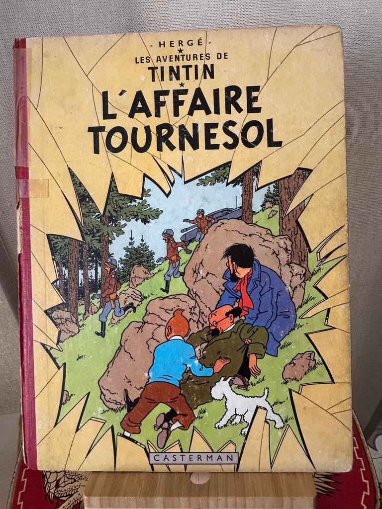 Tintin L’Affaire Tournesol-1956-EO-B20-Casterman-BDM 1000€, Enlèvement ou Envoi
