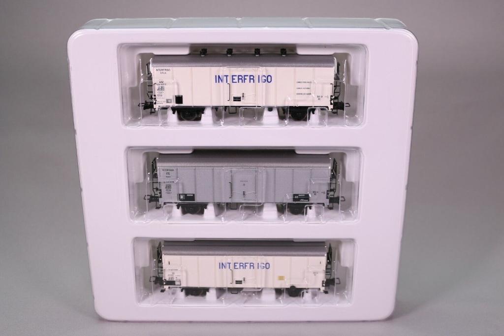 BRAWA 2040 set de 3 wagons interfrigo époque III ho dc, Neuf, Autres marques, Enlèvement ou Envoi, Wagon