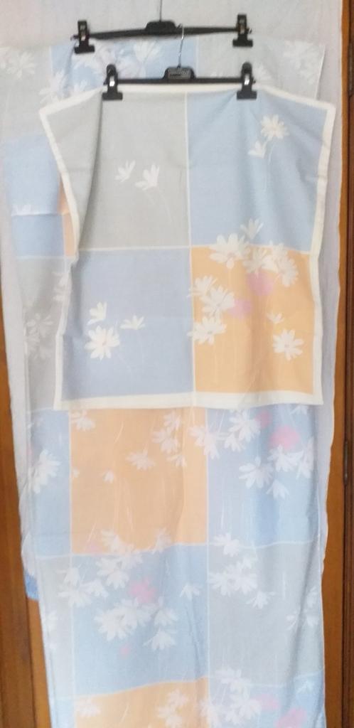 housse de couette et taie 1 personne, Enlèvement ou Envoi, Utilisé, Housse de couette