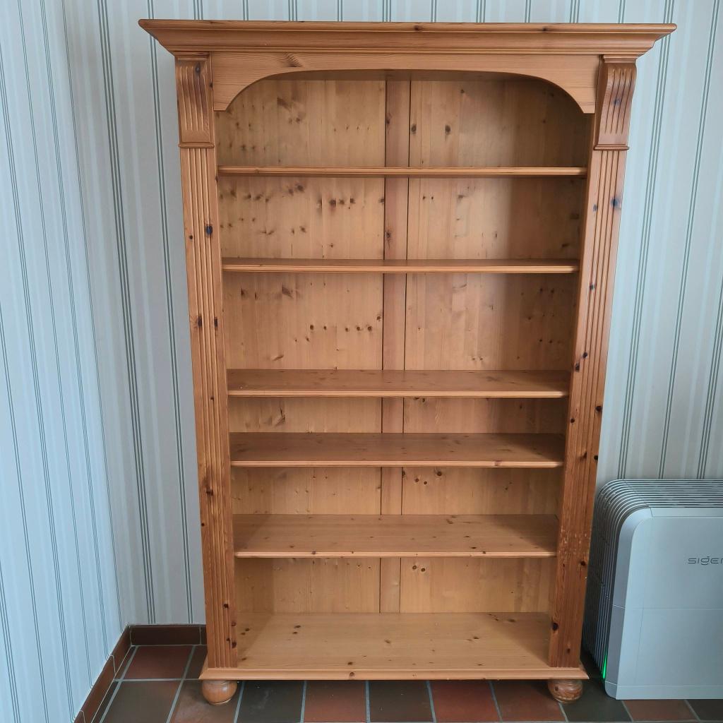 grenen boekenkast, Huis en Inrichting, Kasten | Boekenkasten, Ophalen, Met plank(en), 100 tot 150 cm, 25 tot 50 cm