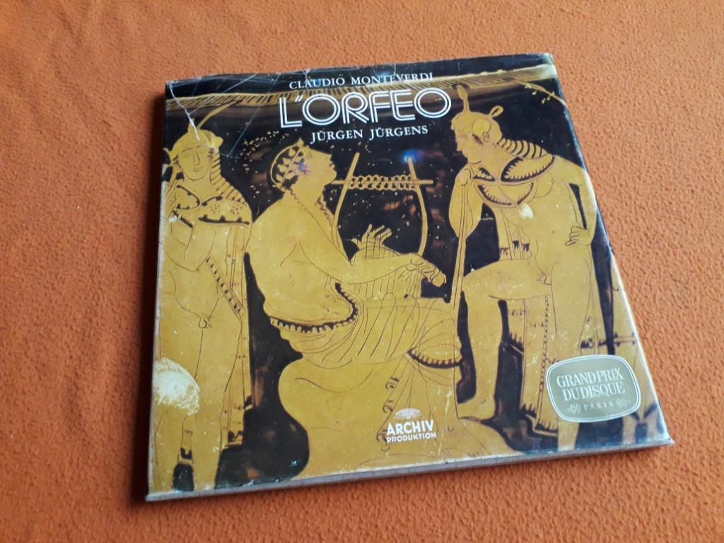Monteverdi / l'Orfeo, Ophalen of Verzenden