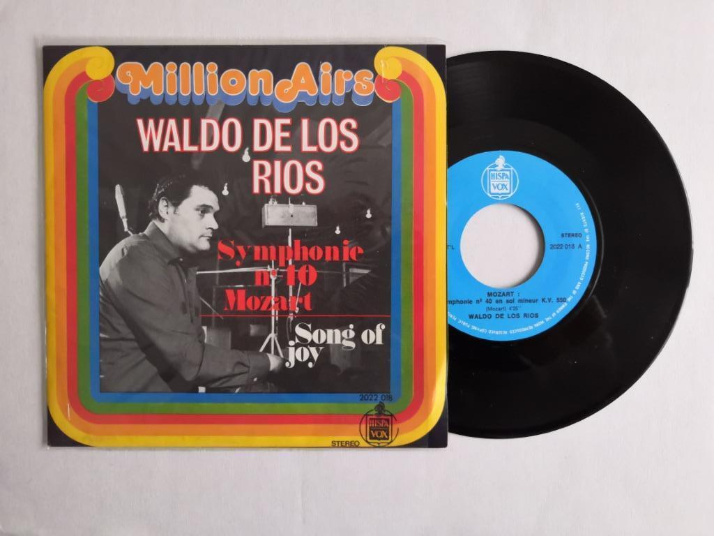 WALDO DE LOS RIOS - Mozart symphonie n 40 (single), Enlèvement ou Envoi, Comme neuf, Pop