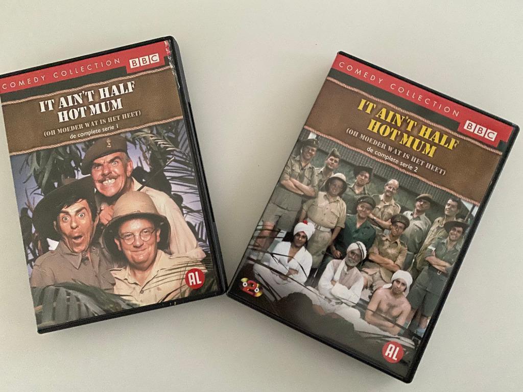 3 x DVD It Ain't Half Hot Mum S 1 & 2 BBC, Tous les âges, Enlèvement ou Envoi, Comme neuf, Comédie d'action