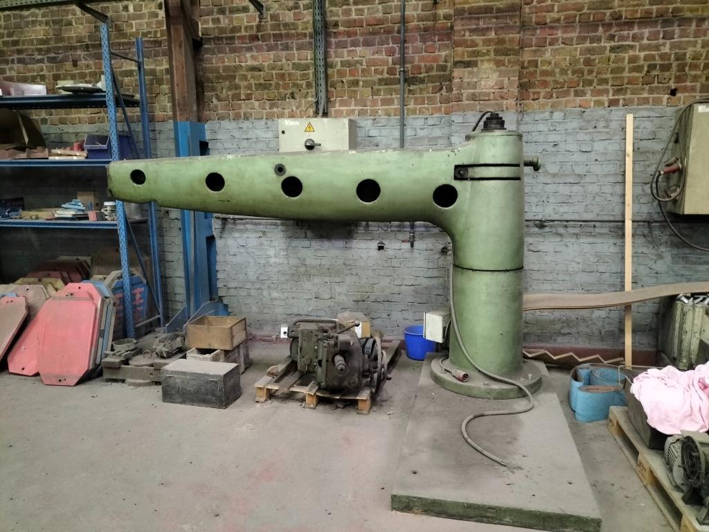 antieke radiale boormachine, Ophalen, Gebruikt, 600 watt of meer, Kolomboormachine