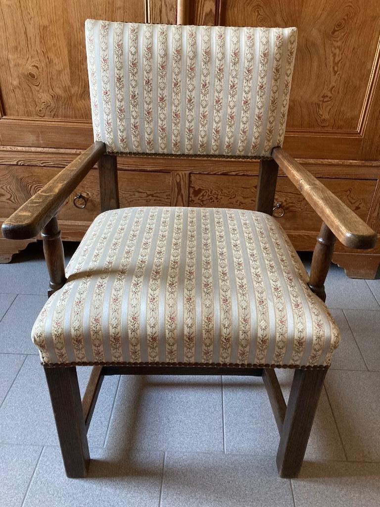 Fauteuil ancien, Maison & Meubles, Fauteuils, Moins de 75 cm, Enlèvement, Utilisé, Classique