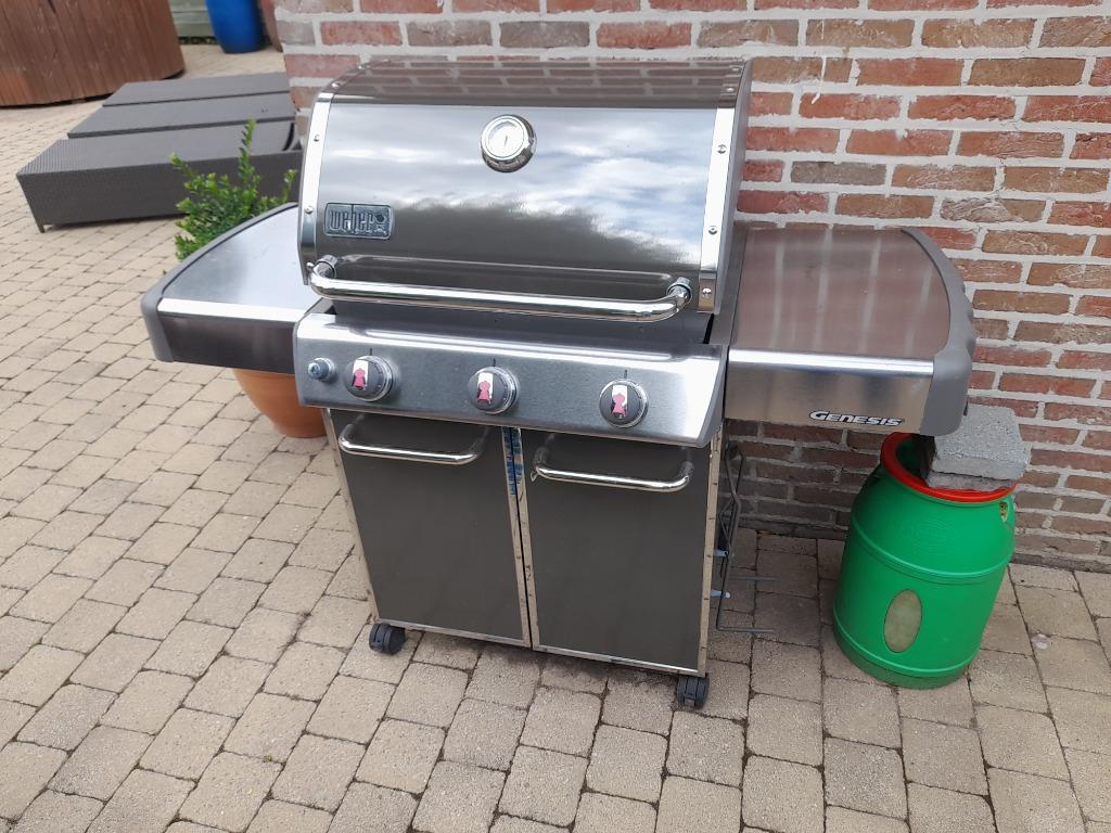 BBQ Weber Genesis, Tuin en Terras, Ophalen, Zo goed als nieuw, Weber