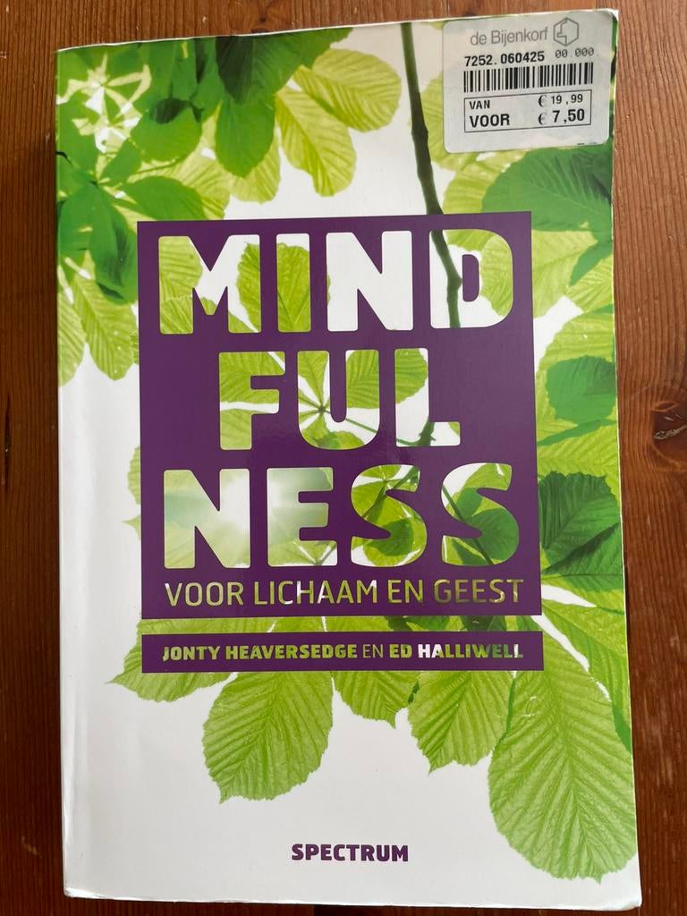 Mindfulness voor lichaam en geest, Boeken, Gezondheid, Dieet en Voeding, Gelezen, Gezondheid en Conditie, Ophalen