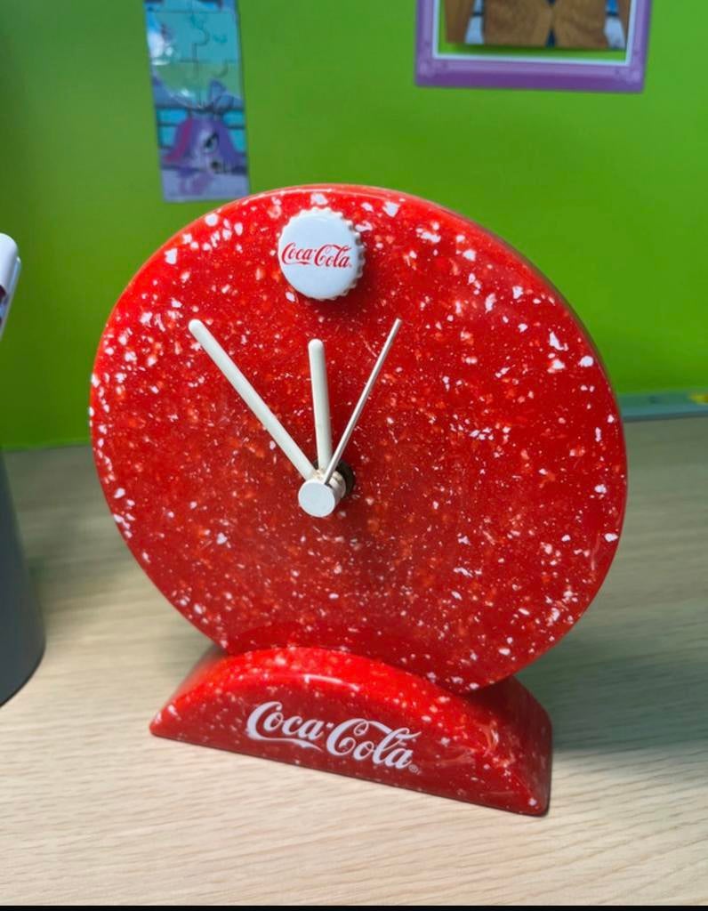 Vintage Coca-Cola klok, Ophalen, Gebruikt