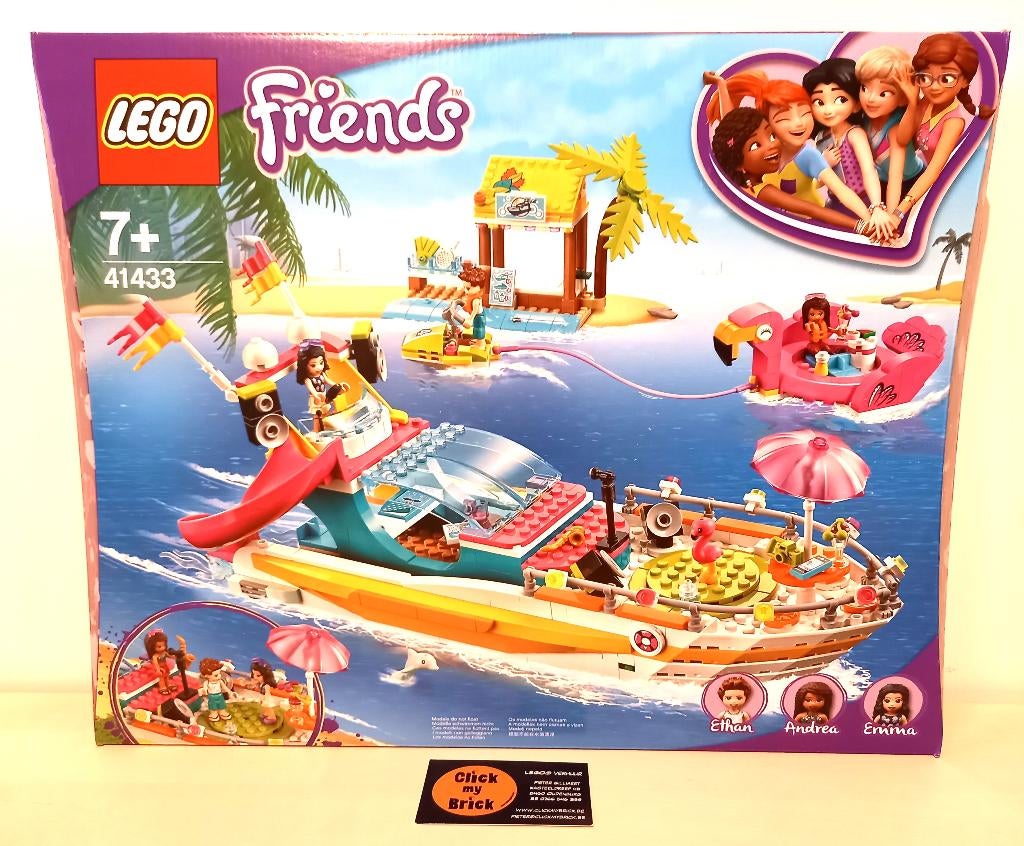 41433 - Bateau de fête Lego Friends - NEUF ET SCELLÉ, Enlèvement ou Envoi, Neuf, Ensemble complet, Lego