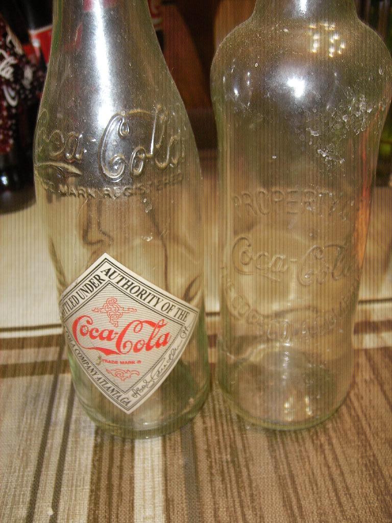 coca cola flesjes, Ophalen of Verzenden, Gebruikt, Overige typen